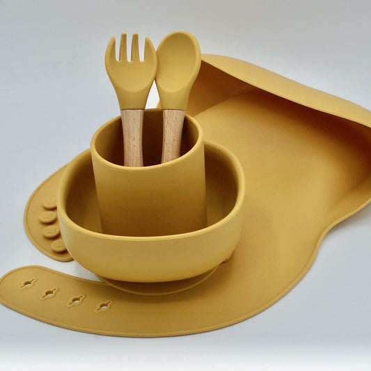Baby/ Children dinner set  Mustard