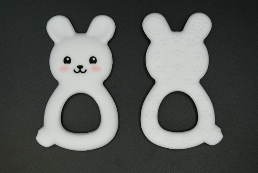 Bunny Teether white