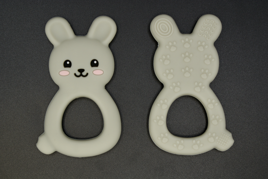 Bunny Teether Grey