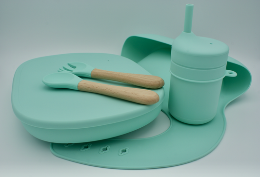 Baby/ Children Dinner set in Mint