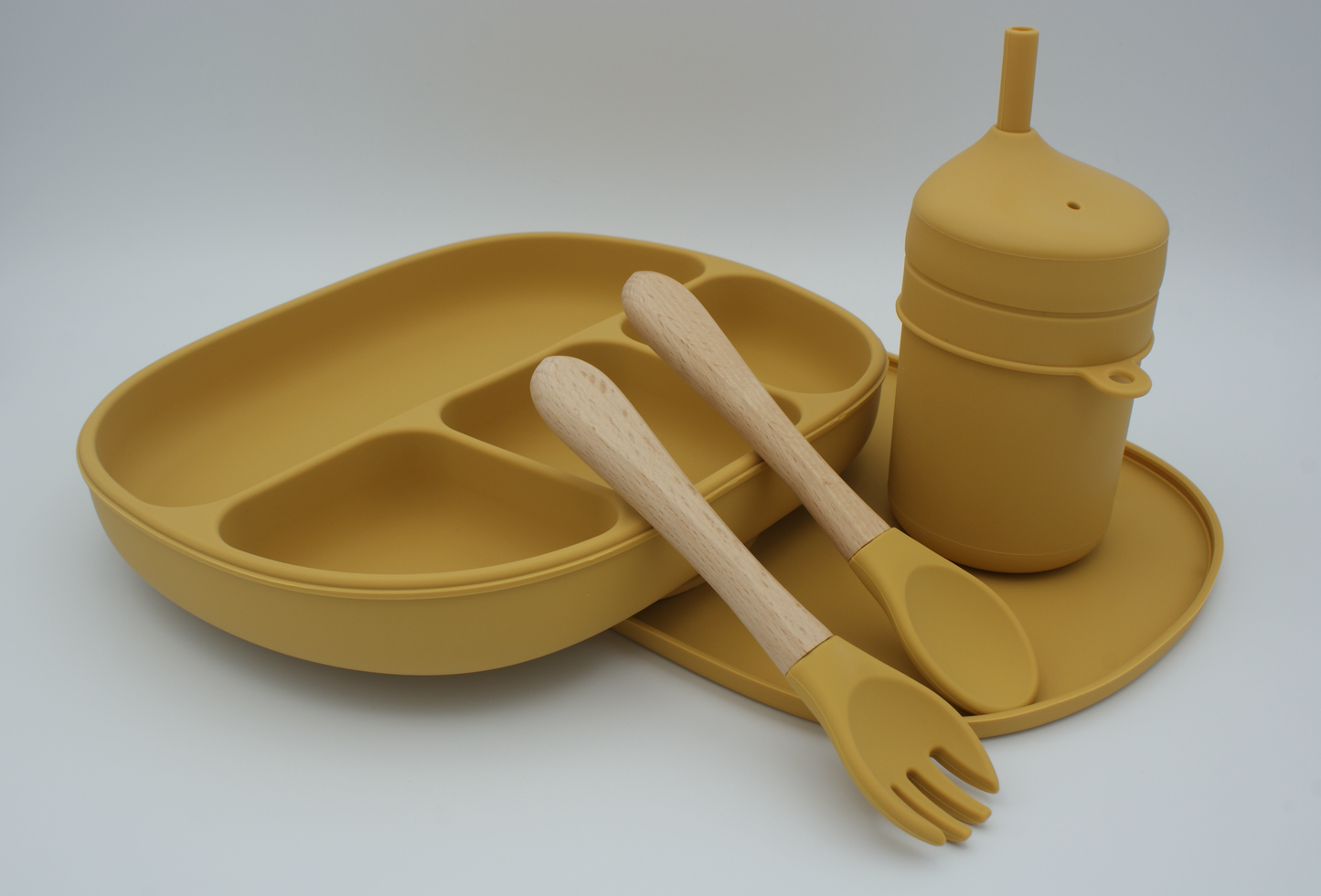 Baby/ Children Dinner set in Mustard