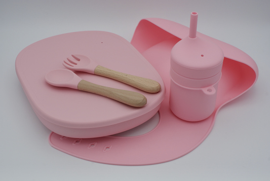 Baby/ Children Dinner set in Pink