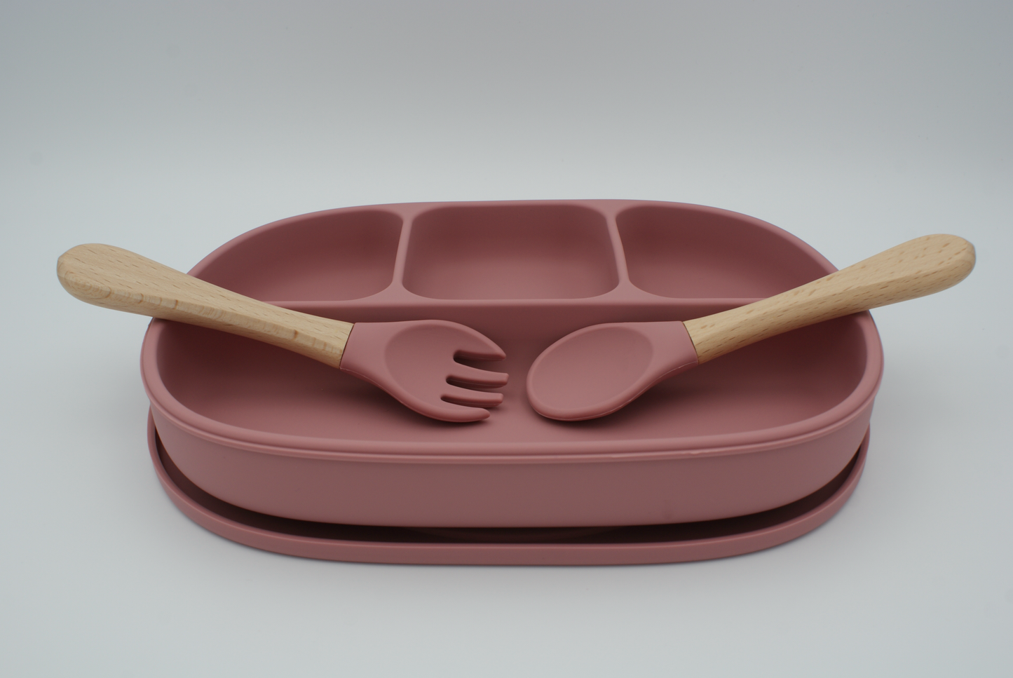 Baby/ Children Dinner set in Dark pink
