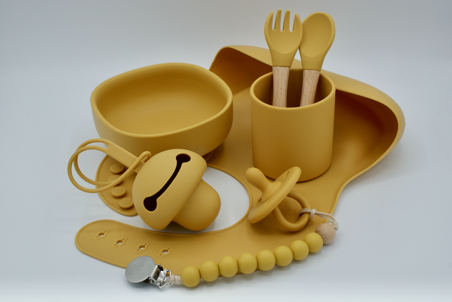Baby Starter Dinner set in Mustard