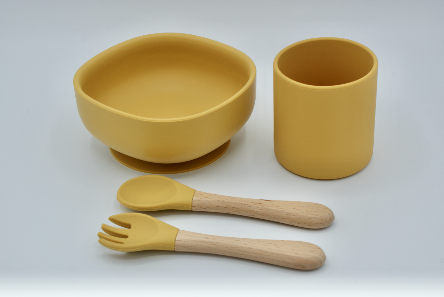 Baby Starter Dinner set in Mustard